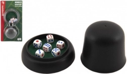 Igraće kocke TEDDIES 6 kom s čašicom