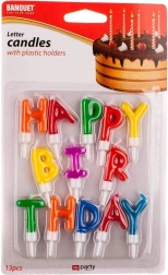 Rođendanske svijeće Happy 13 kom