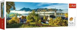 Panoramske puzzle Iznad jezera Schliersee 1000 dijelova
