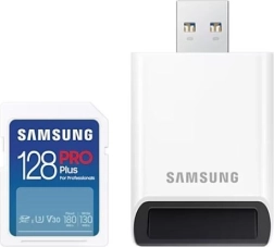 SD memorijska kartica SAMSUNG PRO Plus 128 GB s čitačem
