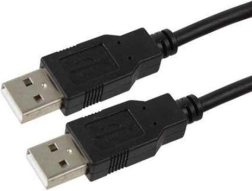Crni USB kabel AM-AM 1,8m