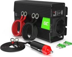 Pretvarač napona GREEN CELL 12 V na 230 V 500 W (1000 W vršno) – modificirani sinusni val
