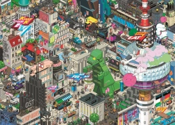 Puzzle Pixorama: berlinska potraga 1000 dijelova