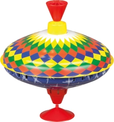 Metalna zvrk igračka multicolor 19 cm