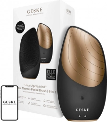 Sonic četkica za lice 6-u-1 Geske s aplikacijom (siva)