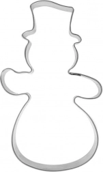 Čelični kalup za kekse Snjegović 10 cm