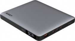 Aukey power banka 20000 mAh sa 100W Power Delivery, siva