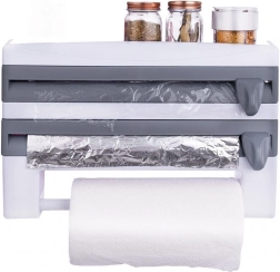 Zidni dozator folija i papirnatih ručnika 3-u-1