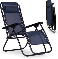 Vrtna fotelja s podesivim naslonom ZERO GRAVITY ModernHome