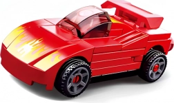 Sluban Power Bricks navijajući auto crveni sportaš