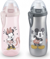 NUK FC sportska bočica Mickey Mouse 450 ml siva