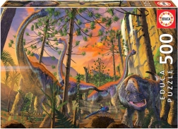 Puzzle EDUCA znatiželjni dino – 500 dijelova