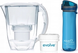Filtarska vrč AQUA OPTIMA Oria 2,8 l + filter za 60 dana + boca 600 ml