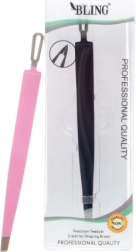 Profesionalna pinceta za obrve BLING – crna