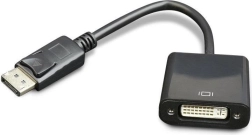 Adapter DisplayPort (M) na DVI (F) crni