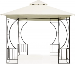 Vrtni paviljon 3×3 m s bočnim stranicama i moskitijerom MultiGarden