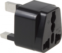 Putni adapter EU na UK Maclean MCE154 crni