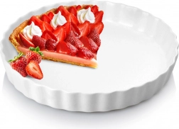 Keramički kalup za tart 24,5 cm bijeli