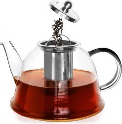 Staklena čajnika s inox sitom 1,65 l