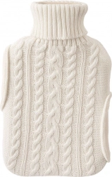 Termofor s pletenim bež oblogom 1,6 l