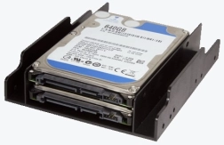 Plastični držač za diskove 2,5" u 3,5" ležište