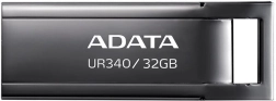 adata ur340 usb flash disk 32 gb usb 3.2 gen 1 crni