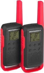 Motorola Talkabout T62 PMR446 walkie-talkie, crveno-crne