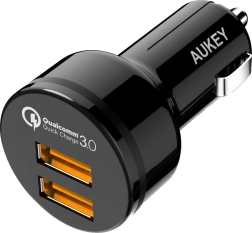 Ultrabrzi auto punjač 2×USB s QC 3.0, 36 W