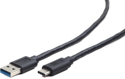 USB kabel USB‑C na USB‑A 3.0, 1 m, crni