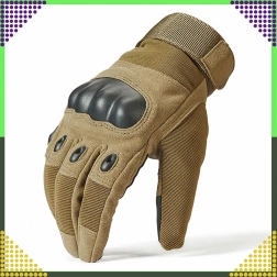 Taktičke rukavice za preživljavanje za motocikl i bicikl, osjetljive na dodir, veličina L, smeđe
