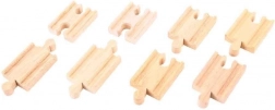 Drvene spojke tračnica 7 cm (8 kom) BIGJIGS RAIL