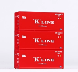 Set 3x20ft kontejnera K-Line