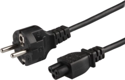 Napojni kabel s završetkom djetelina IEC C5 1,8 m – pakiranje 10 kom CL-81