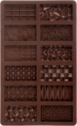 Silikonski kalup za čokoladu 27,5 × 17 cm
