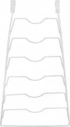 Metalni bijeli viseći držač za poklopce ORION