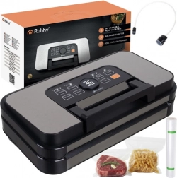 vakuumski zavarivač folija RUHHY 125 W s dvostrukom pumpom i nožem