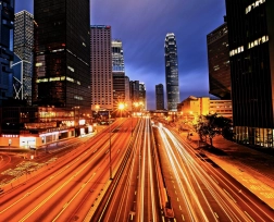 Set za dijamantno slikanje 5D – grad noću, 40 × 50 cm