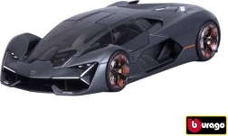 Metalni autić Bburago 1:24 Lamborghini Terzo Millennio siva