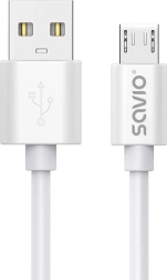 Savio USB-A na micro USB kabel 3 m, brzo punjenje 2 A