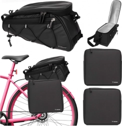 Vodootporne biciklističke torbe TRIZAND 3 kom s termalnom funkcijom
