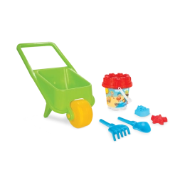 Tačke s priborom za pješčanik 5 komada - zelene, Pilsan