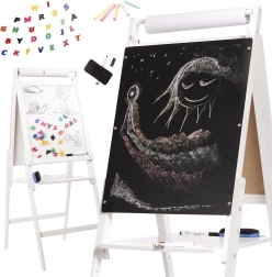 Velika obostrana magnetska ploča s kredom