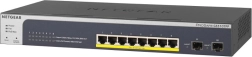 Prekidač NETGEAR GS510TPP 8×1Gb PoE+ s 2× SFP (190 W)