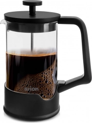 Stakleni french press BLACK 650 ml za kavu i čaj