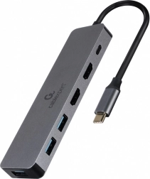 USB-C adapter Razdjelnik USB-C PD HDMI x2 USB 3.0x3