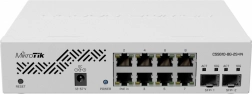 Mrežni preklopnik 8x Gigabit + 2x SFP+ MIKROTIK Cloud Smart Switch CSS610-8G-2S+IN