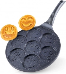 Granitna tava za jaja i palačinke 27 cm, 7 otvora Grande