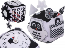 Edukativna crno-bijela kontrastna senzorička kocka