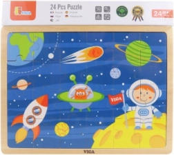 drvene puzzle svemir 24 dijelova VIGA