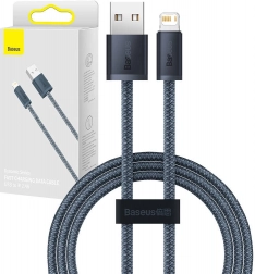 Kabel Baseus Dynamic Series USB na Lightning 2,4A 2 m sivi